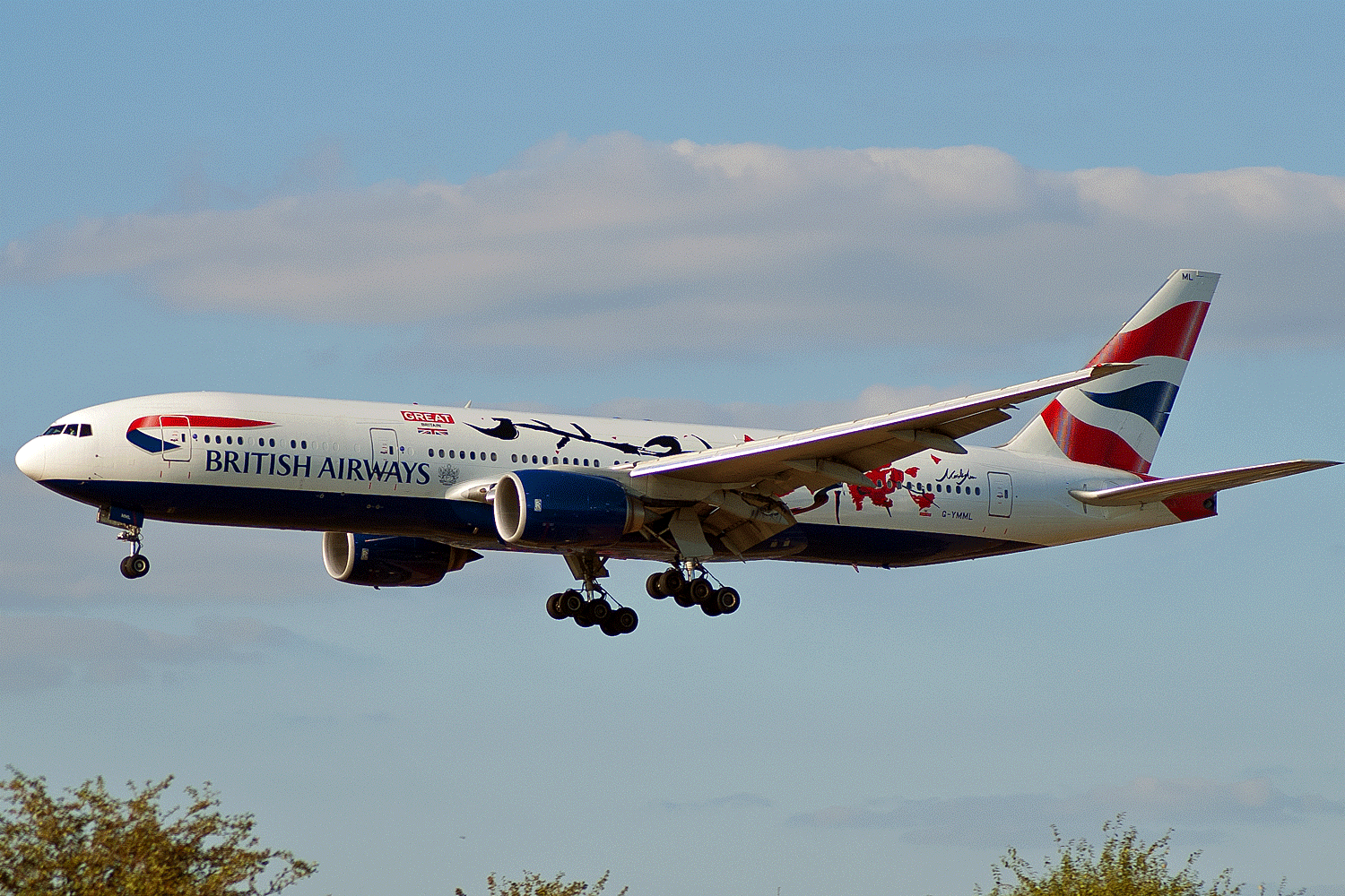 G-YMML B777 British Airways (LHR)