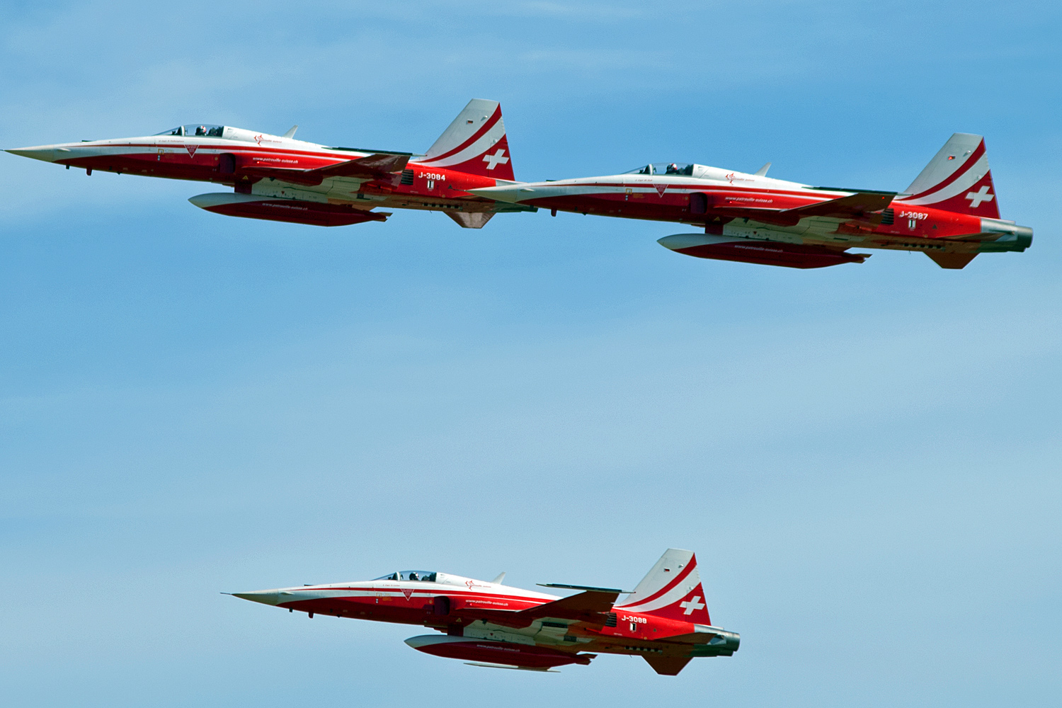 J-3084 F-5E Patrouille Suisse